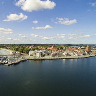 Eckernförde Drohnenansicht